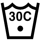 Strojno pranje, hladno (30 ° C)